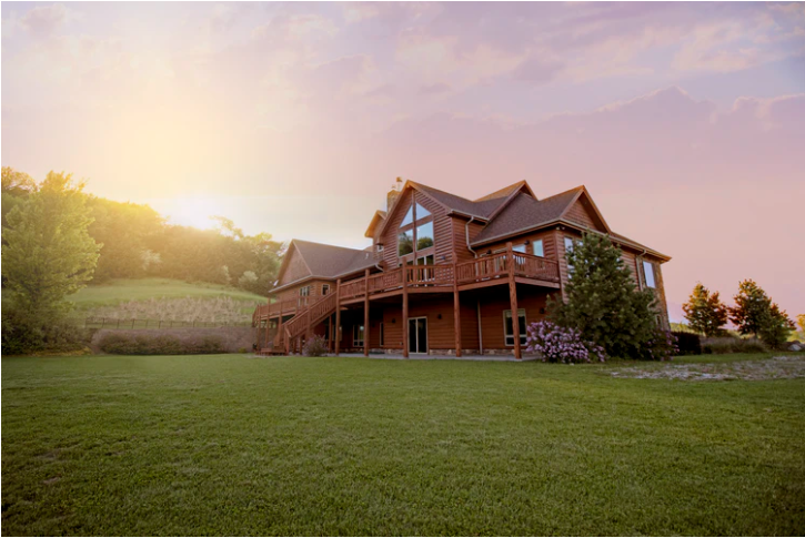 brown home